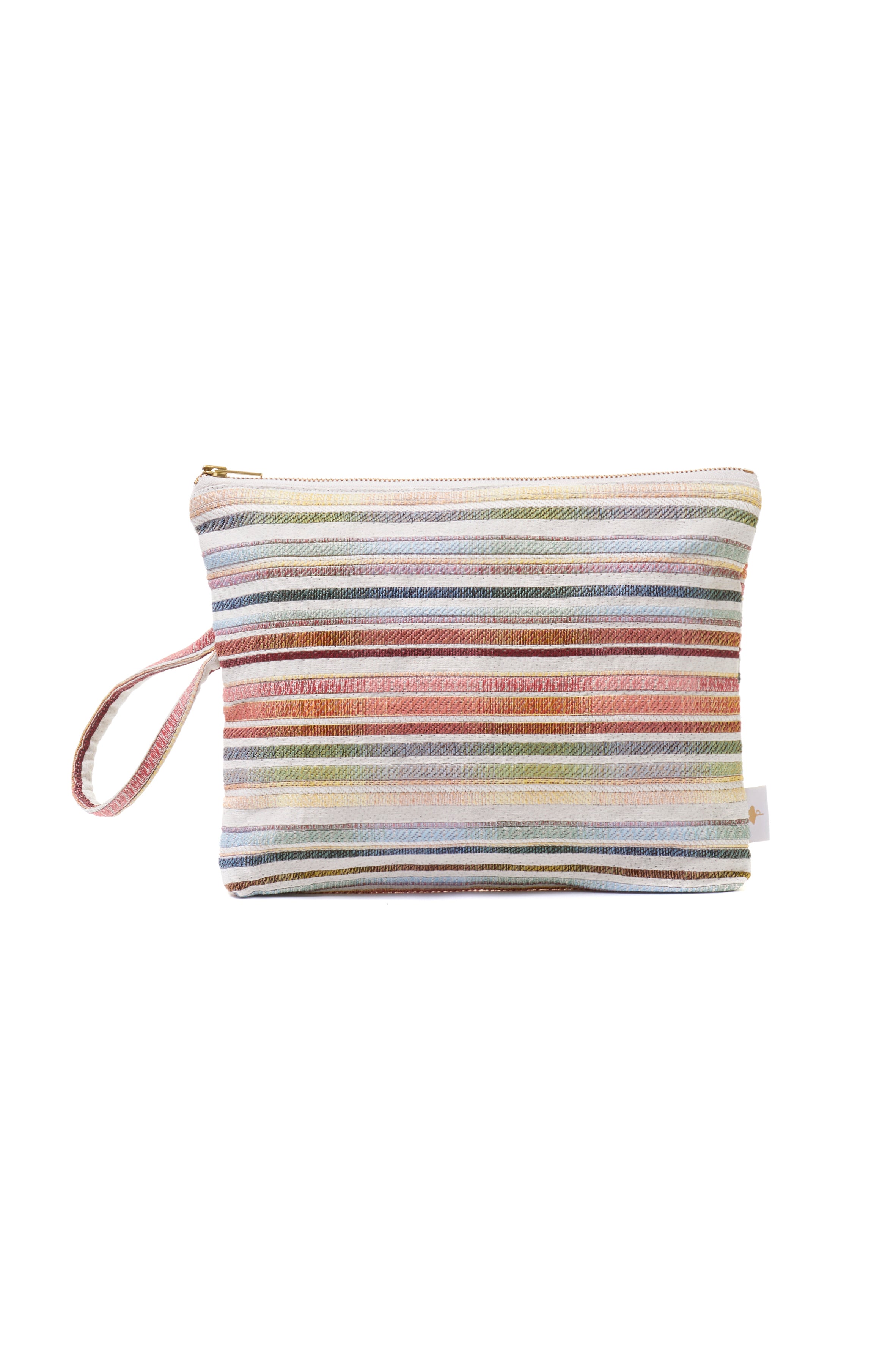 TRAVEL POUCH LARGE - STRIPE